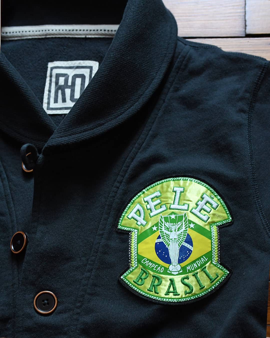 Pelé Brasil 1970 Cardigan - Roots of Fight