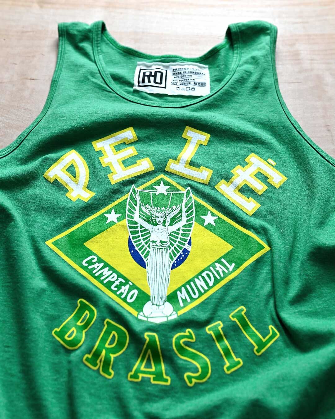 Pelé Brasil Green Tank - Roots of Fight Canada