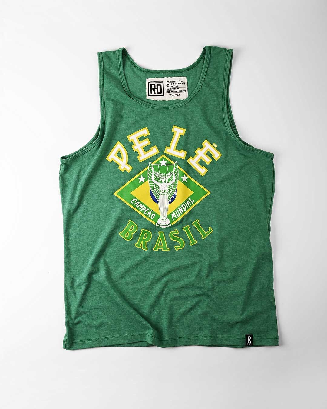 Pelé Brasil Green Tank - Roots of Fight Canada