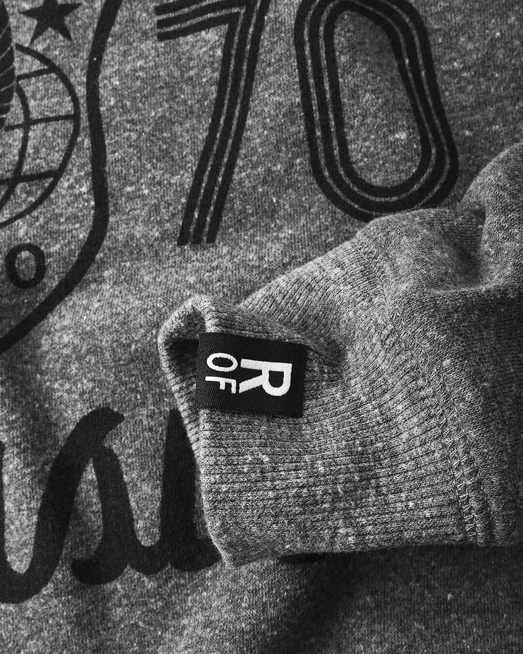 Pelé Brasil Grey Sweatshirt - Roots of Fight Canada