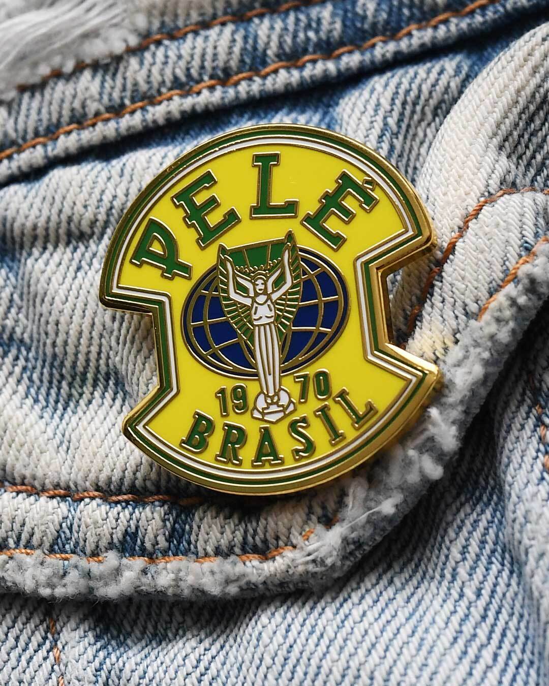 Pelé Brasil Pin - Roots of Fight Canada