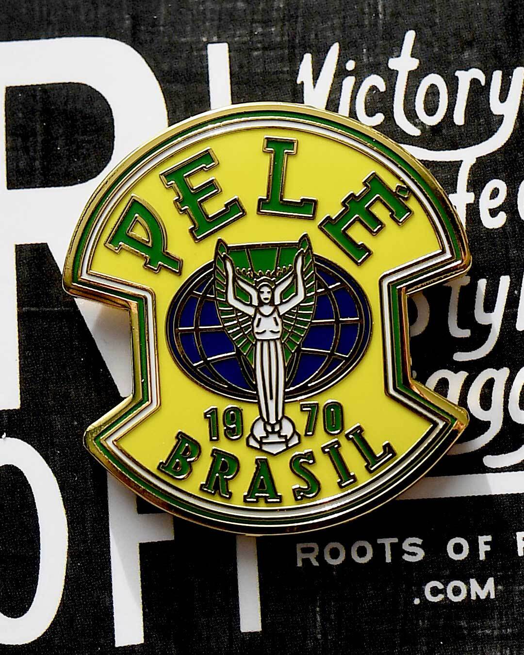 Pelé Brasil Pin - Roots of Fight Canada