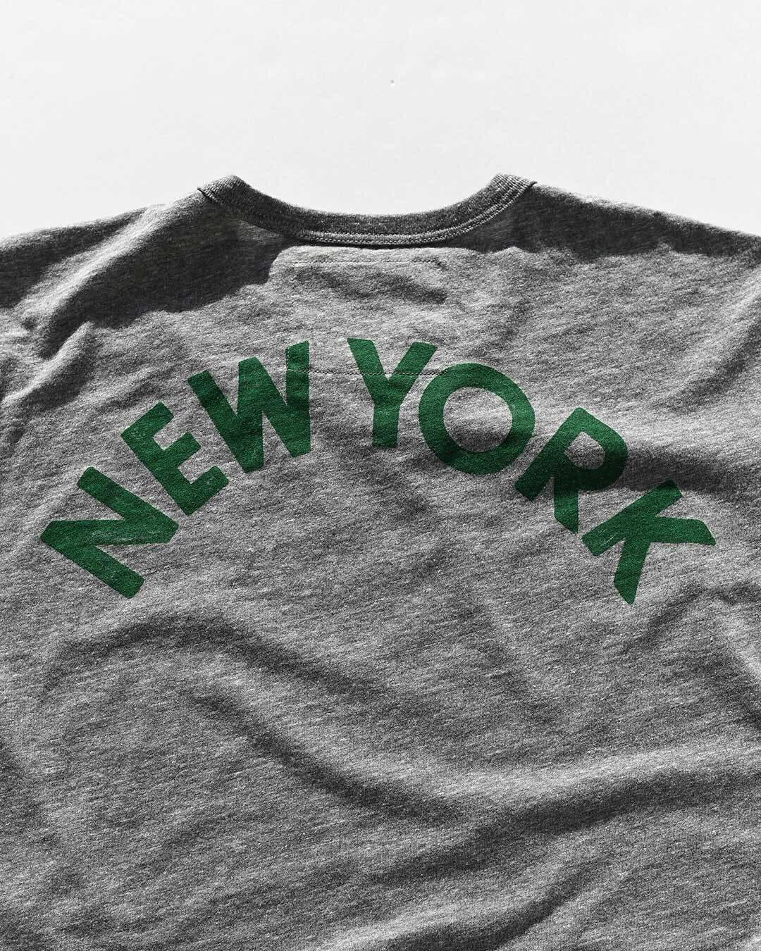 Pelé NYC Champ 1977 Grey Tee - Roots of Fight Canada