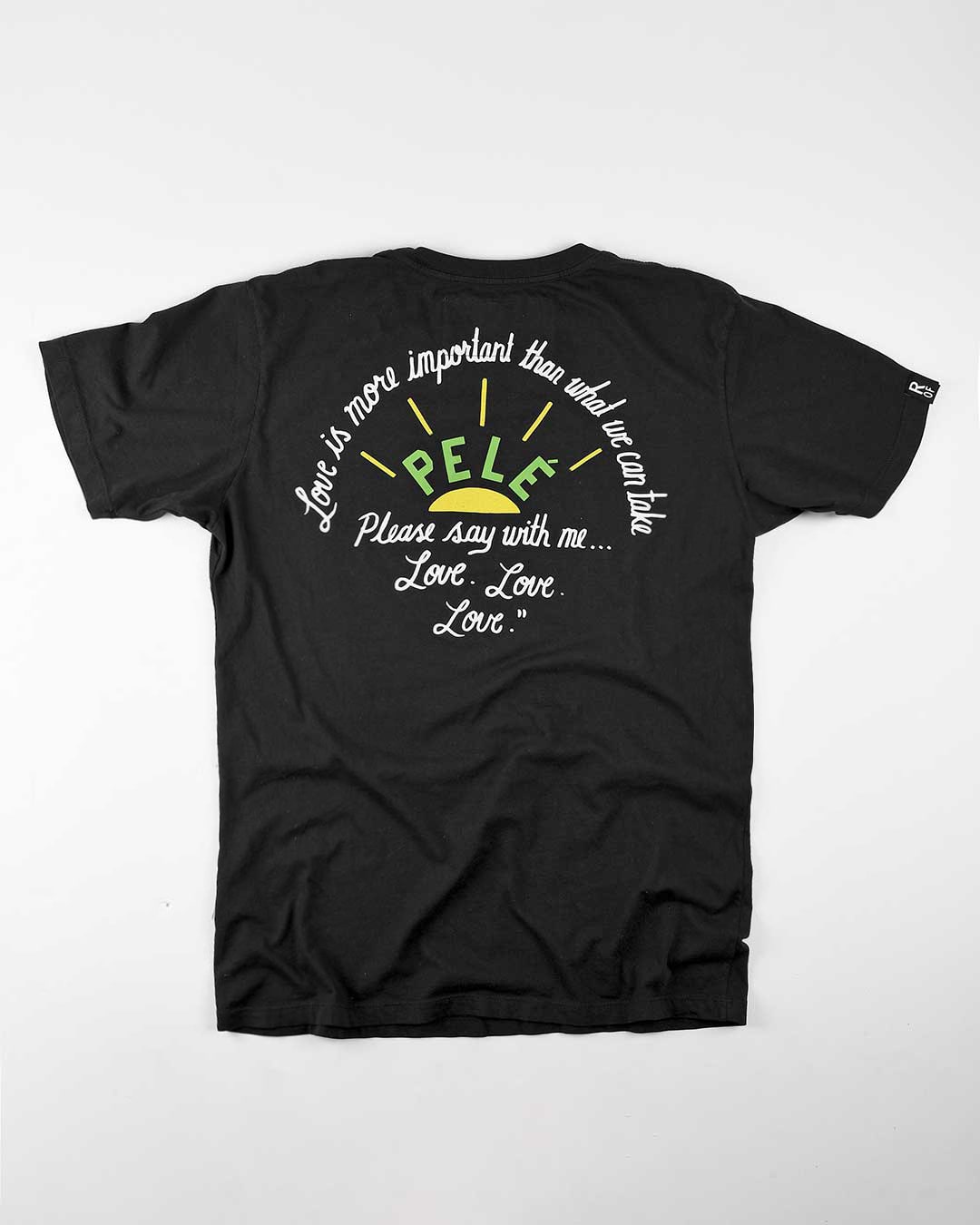 Pelé Tribute - Black Tee - Roots of Fight Canada