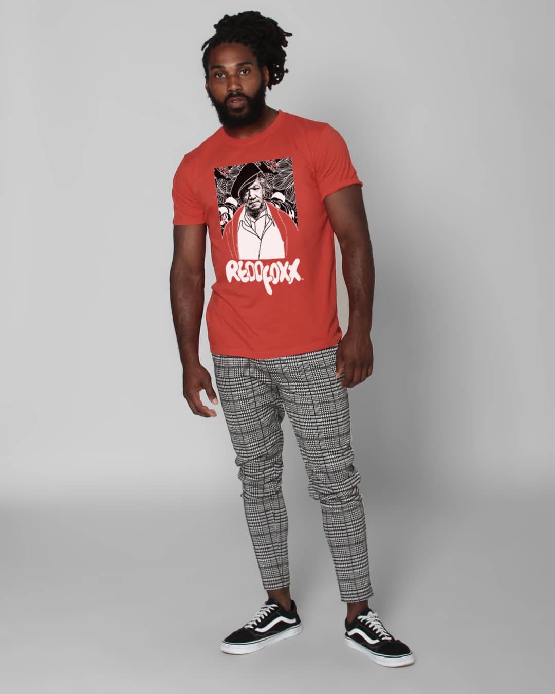 Redd Foxx Vintage Red Cover Photo Tee - Roots of Fight Canada