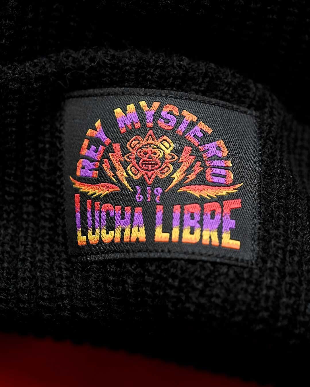 Rey Mysterio Lucha Libre Black Beanie - Roots of Fight Canada