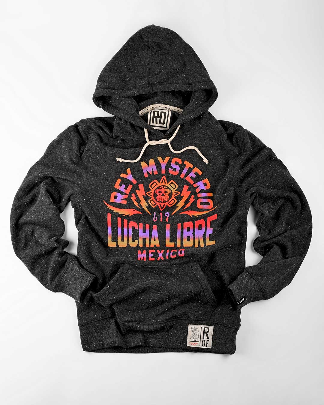 Rey Mysterio Lucha Libre Black PO Hoody - Roots of Fight