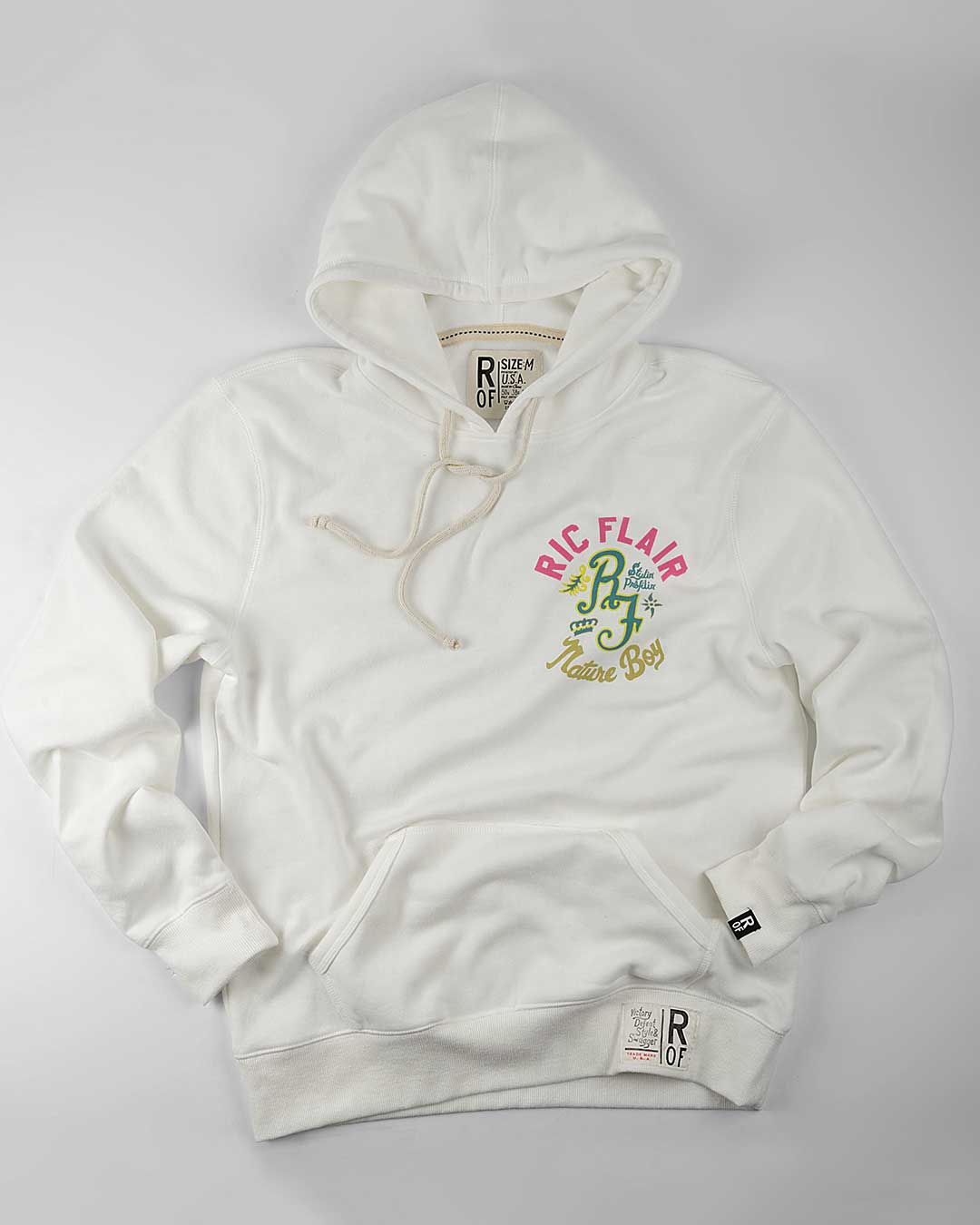 Ric Flair &#39;Diamonds Are Forever&quot; Ivory PO Hoody - Roots of Fight