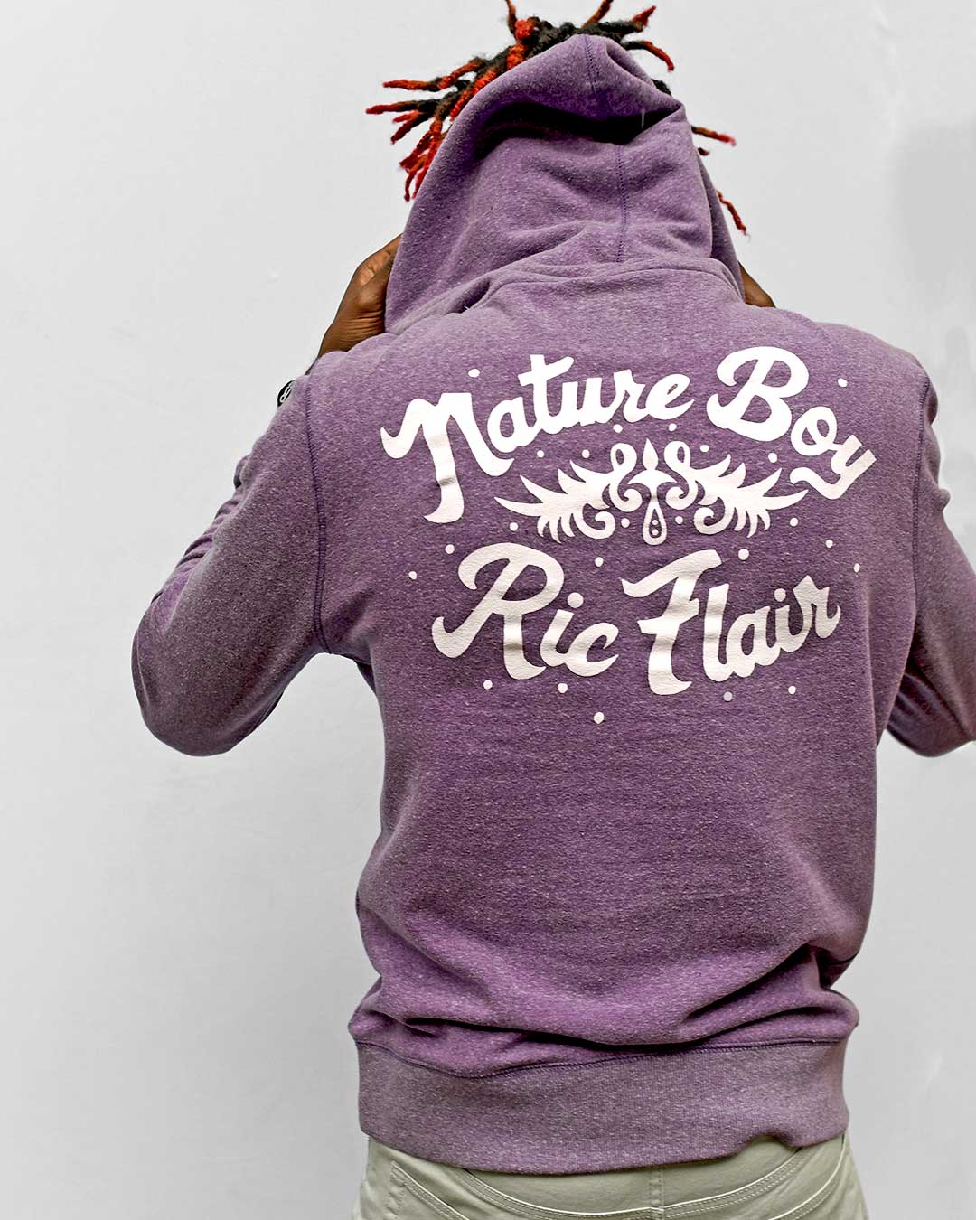 Ric Flair &#39;Naitch&#39; Purple Hoody - Roots of Fight