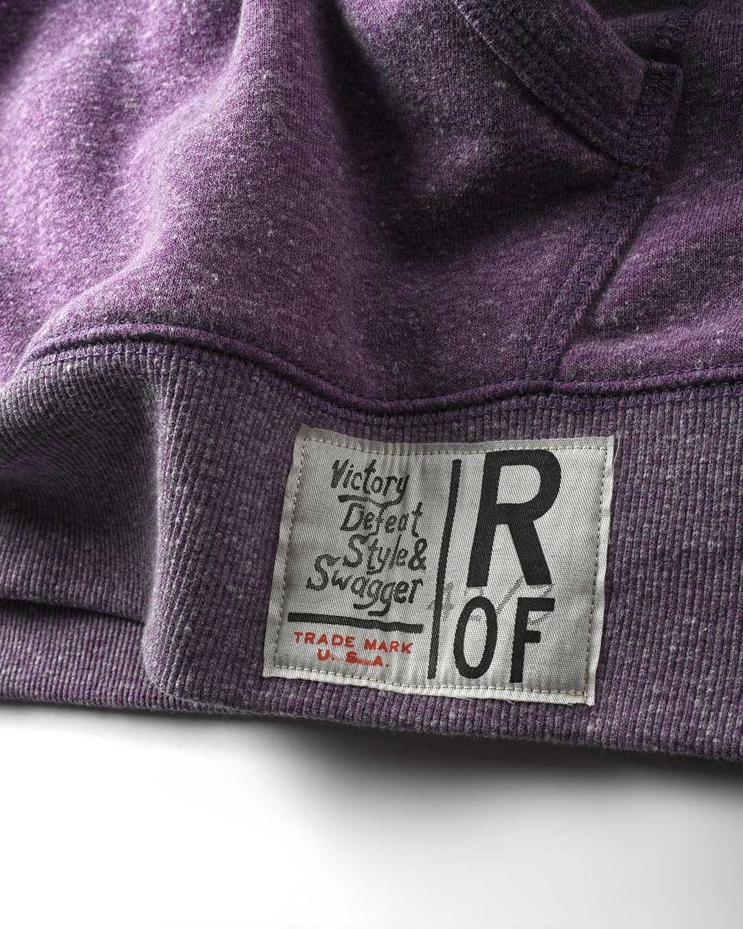 Ric Flair &#39;Naitch&#39; Purple Hoody - Roots of Fight