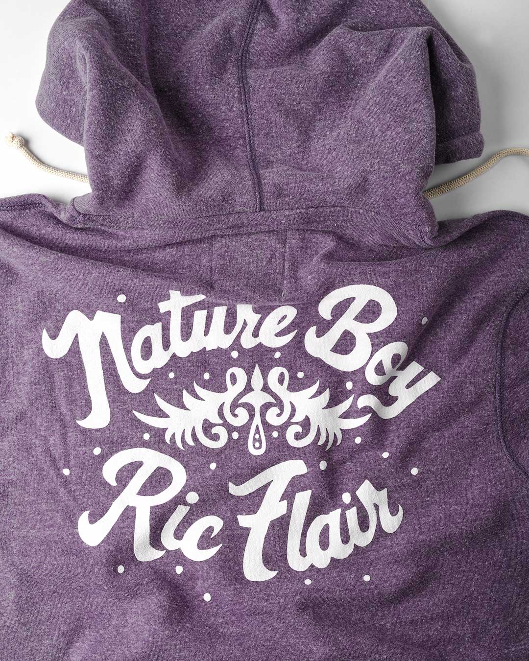 Ric Flair &#39;Naitch&#39; Purple Hoody - Roots of Fight