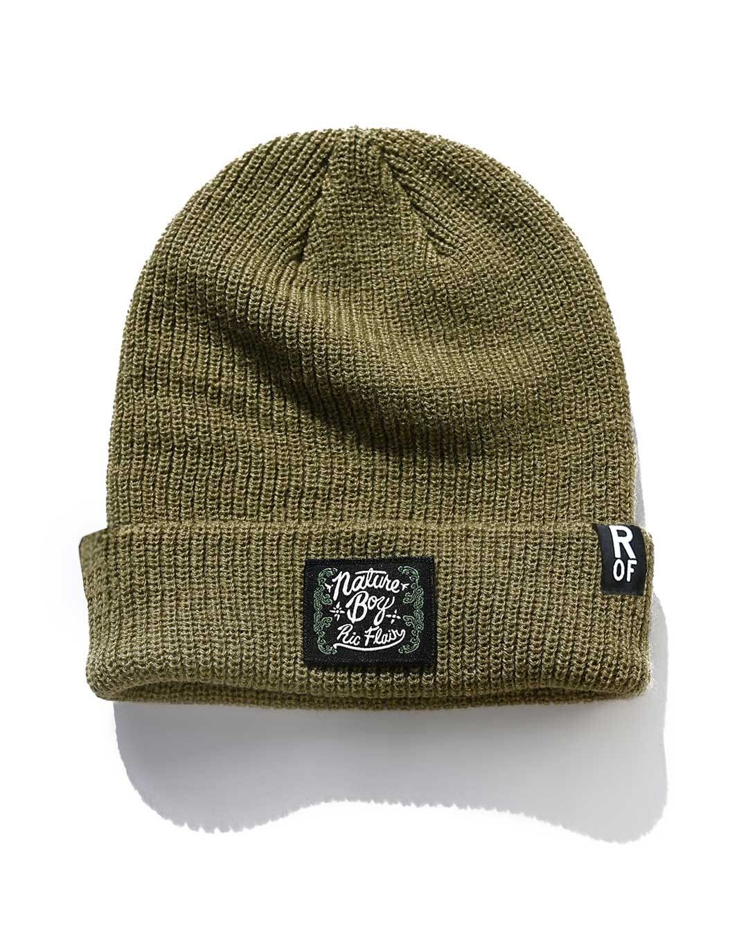 Ric Flair Nature Boy Olive Beanie - Roots of Fight Canada