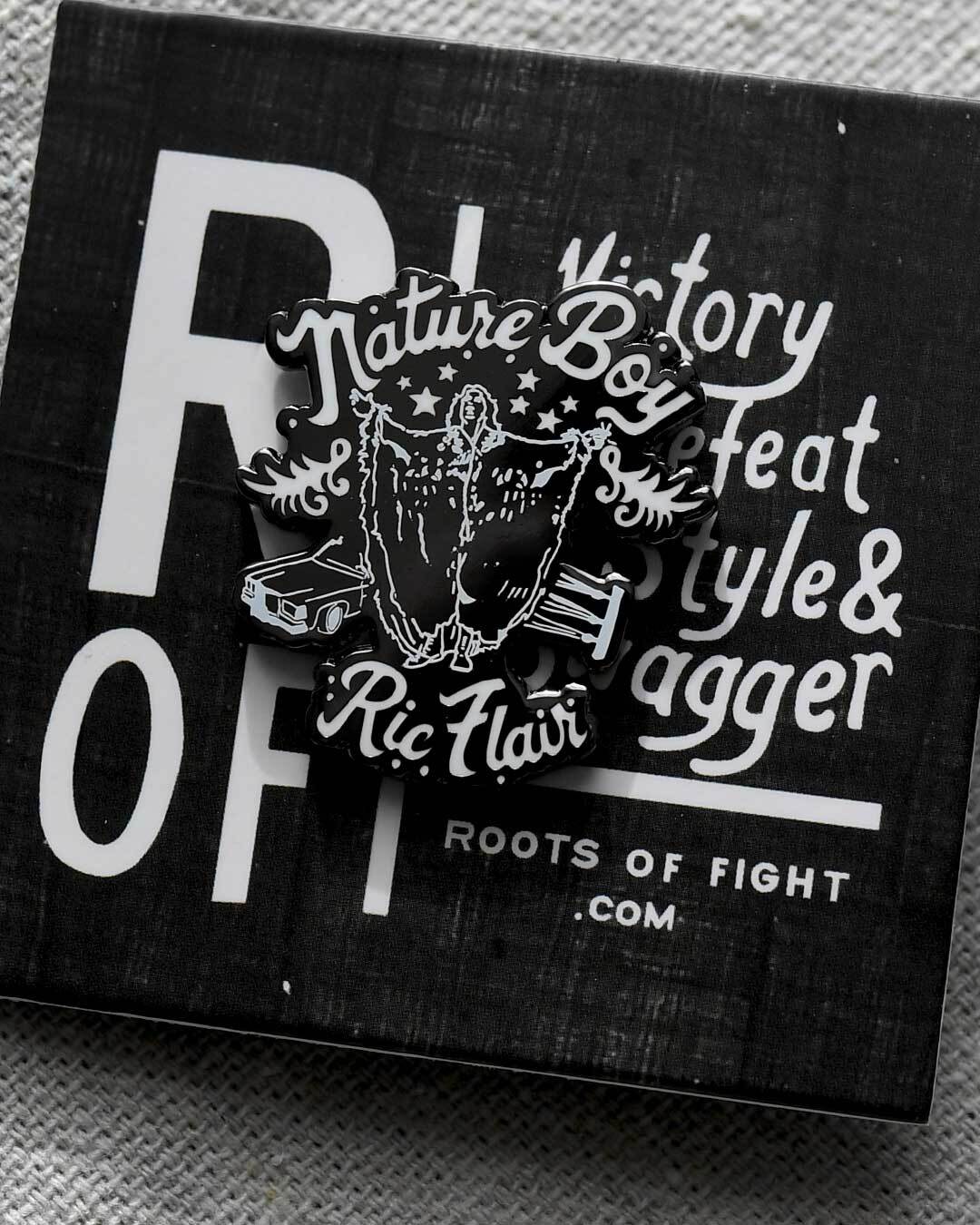 Ric Flair Nature Boy Pin - Roots of Fight
