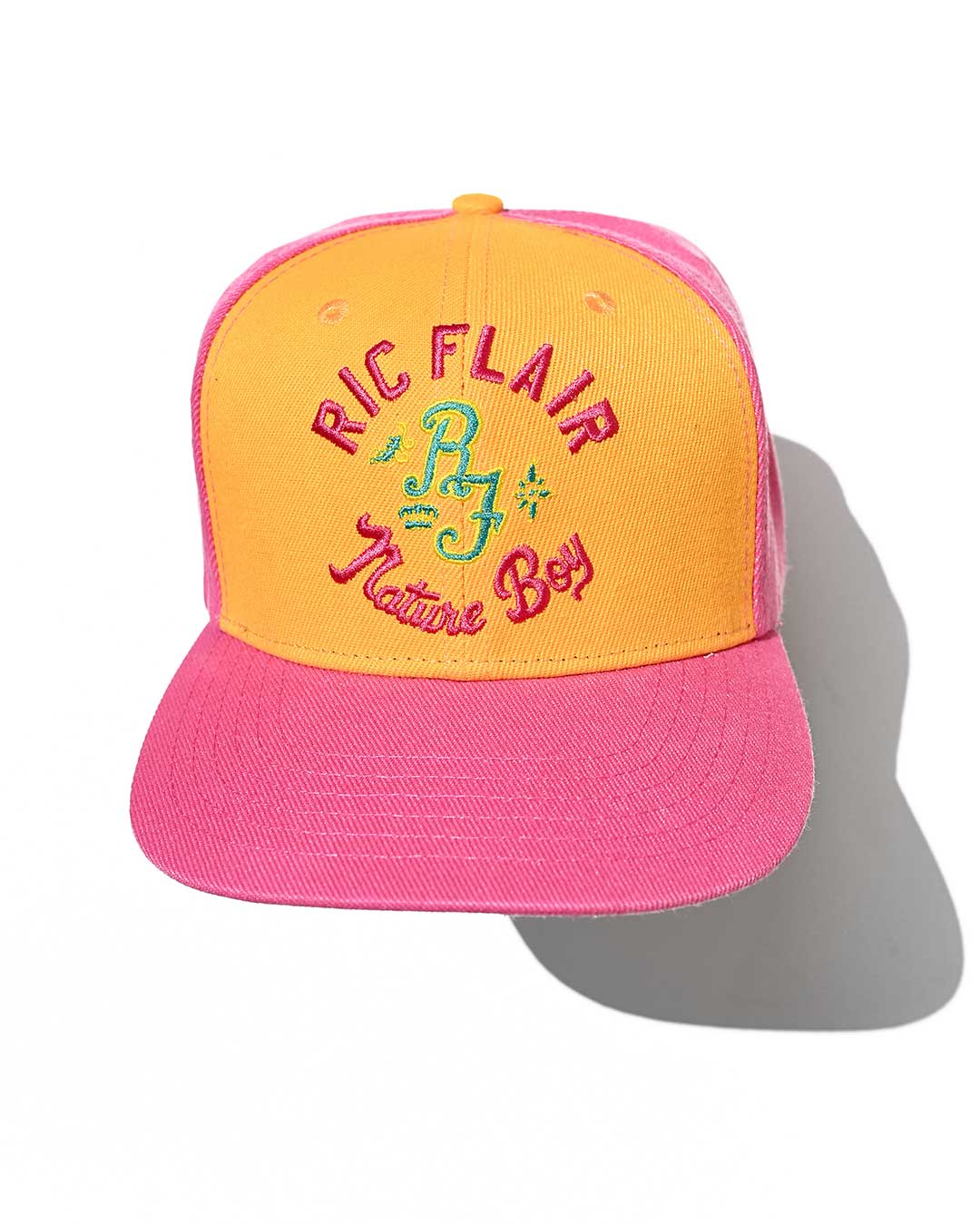 Ric Flair Nature Boy Pink Snapback Hat - Roots of Fight