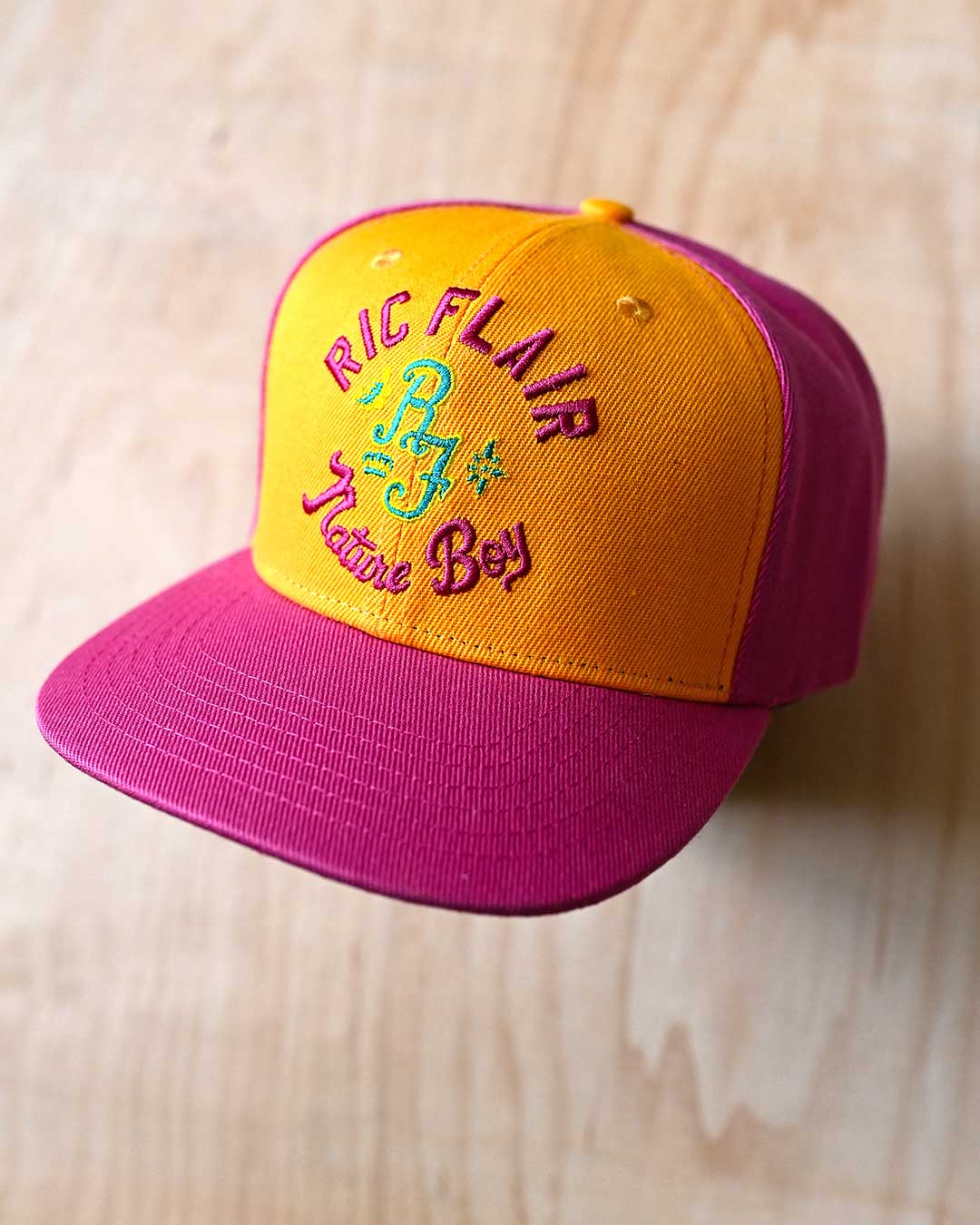 Ric Flair Nature Boy Pink Snapback Hat - Roots of Fight Canada