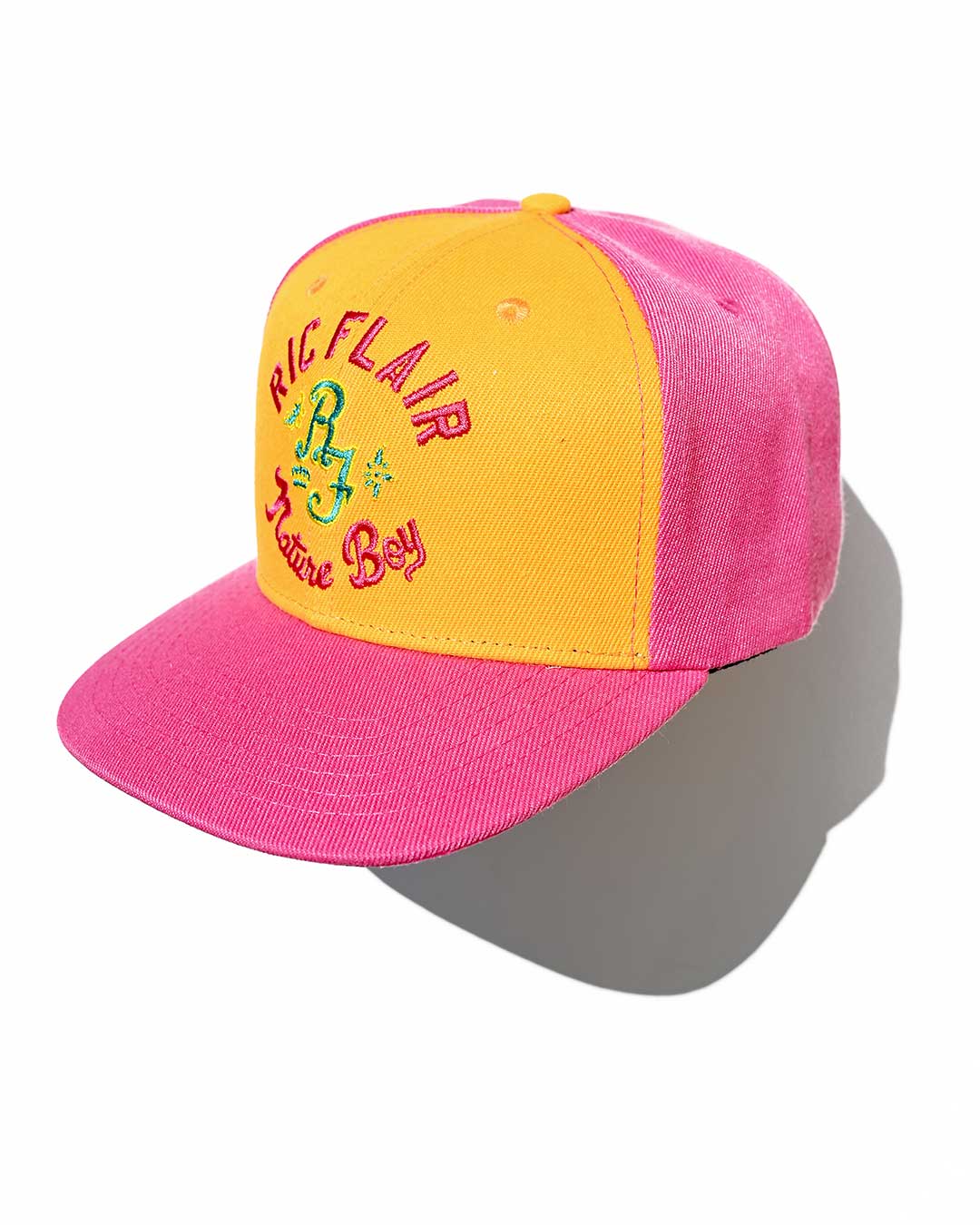 Ric Flair Nature Boy Pink Snapback Hat - Roots of Fight