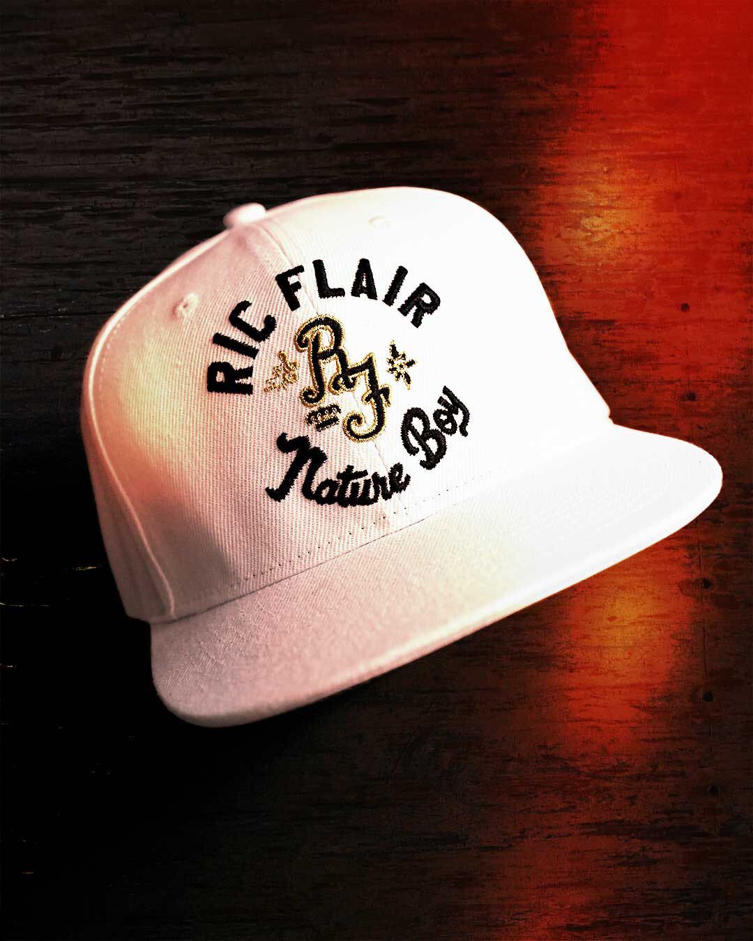 Ric Flair Nature Boy White Snapback Hat - Roots of Fight Canada