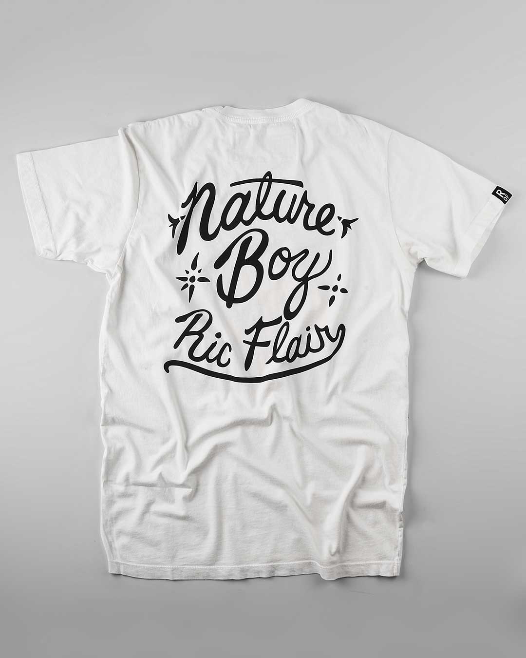 Ric Flair Retro Photo White Tee - Roots of Fight Canada