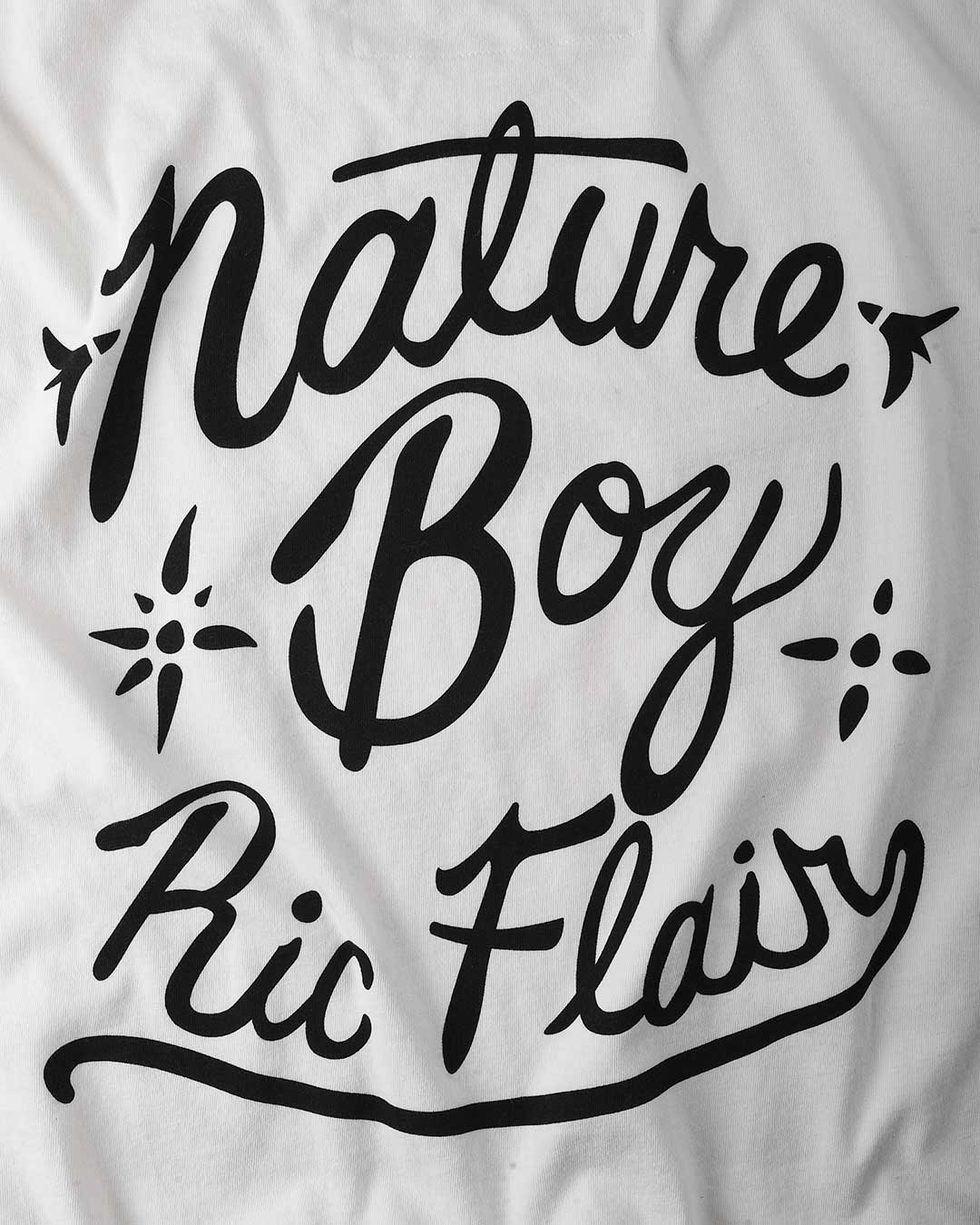 Ric Flair Retro Photo White Tee - Roots of Fight Canada