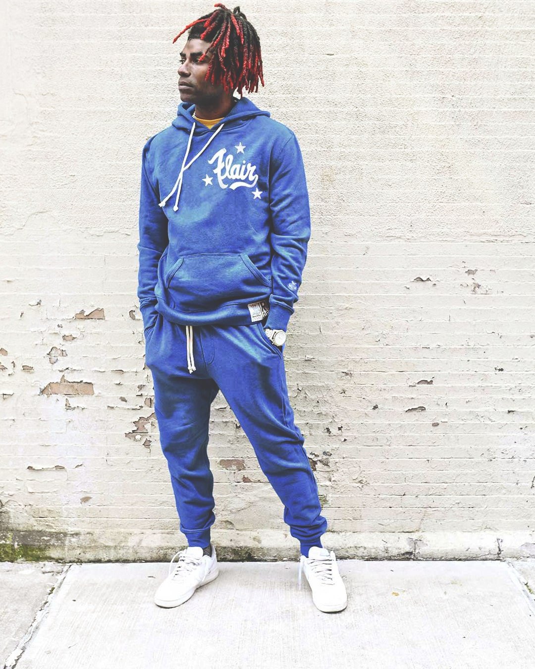 Ric Flair &#39;You&#39;re Talking To The&quot; Blue PO Hoody - Roots of Fight
