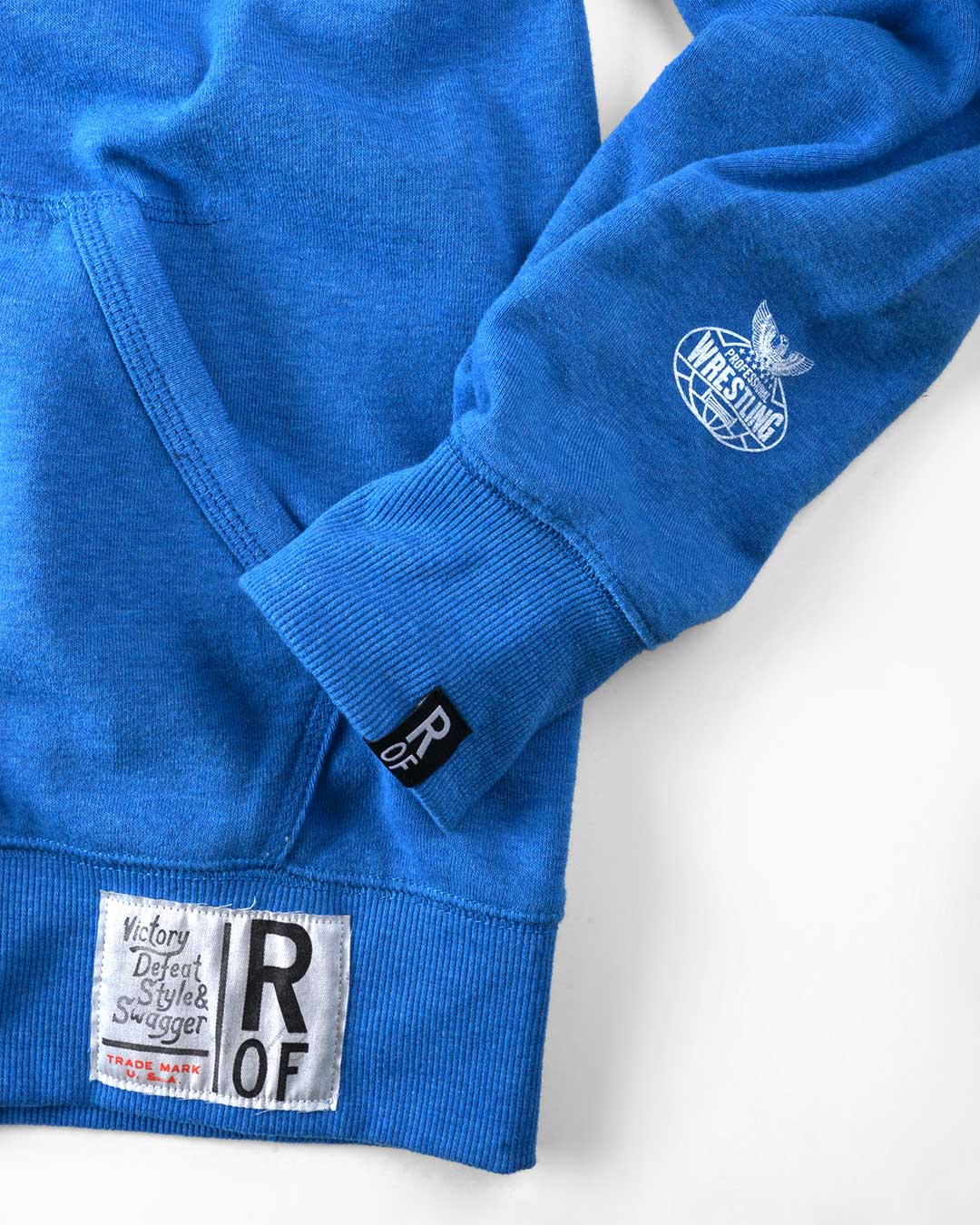 Ric Flair &#39;You&#39;re Talking To The&quot; Blue PO Hoody - Roots of Fight