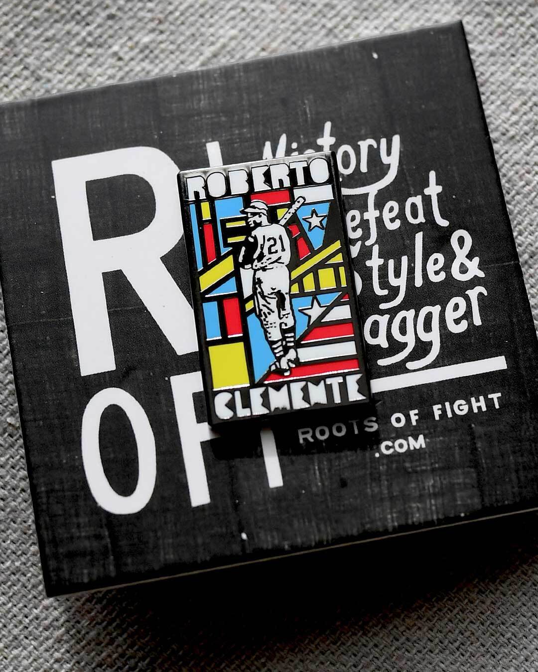 Roberto Clemente Pin - Roots of Fight Canada
