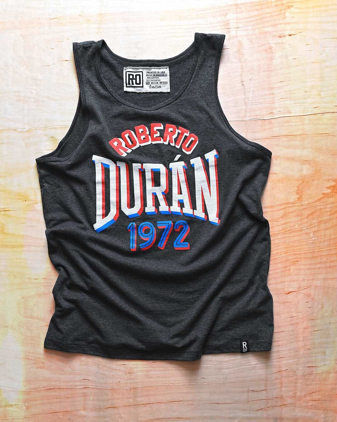 Roberto Duran 1972 Black Tank - Roots of Fight Canada