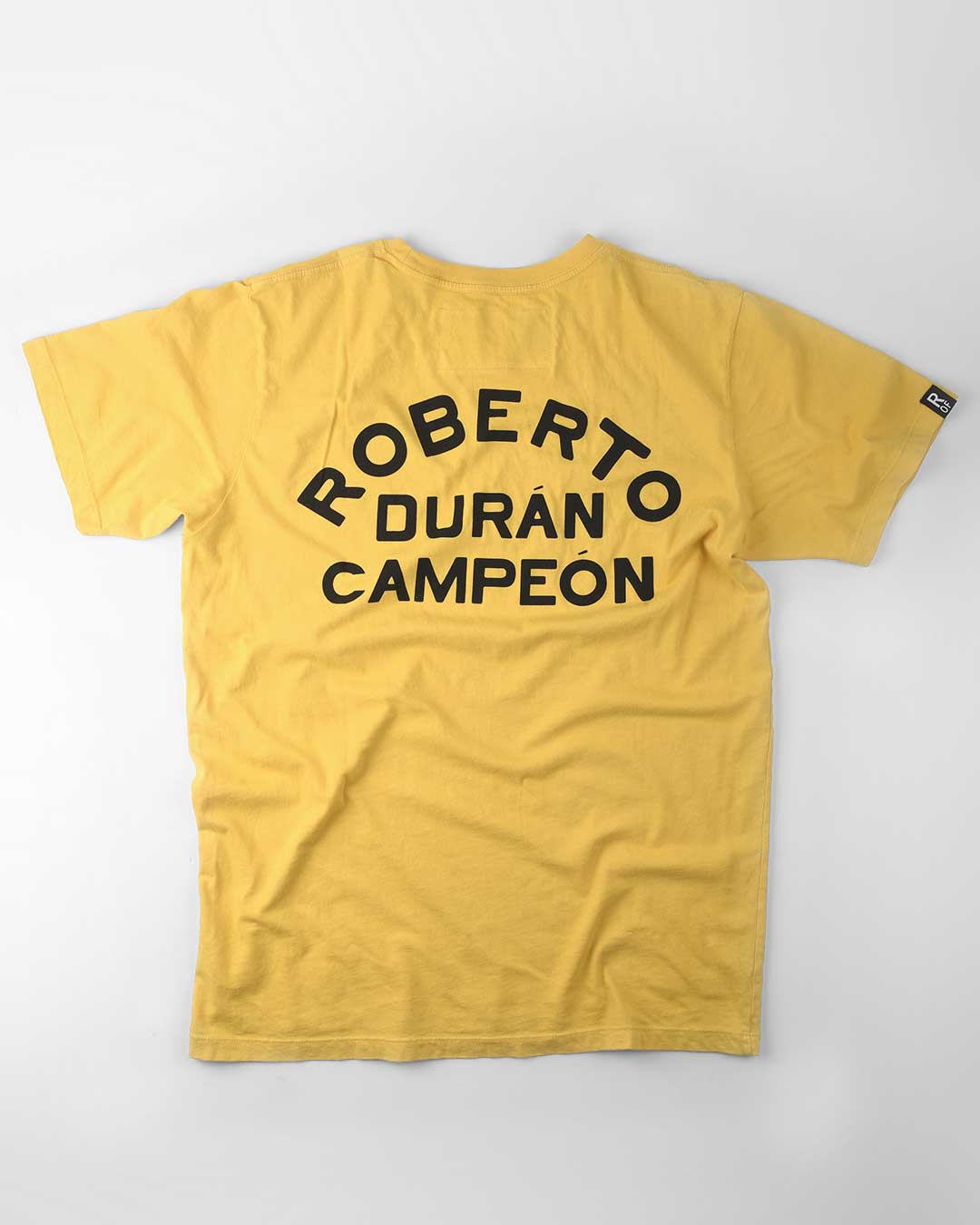 Roberto Duran Campeon Yellow Tee - Roots of Fight