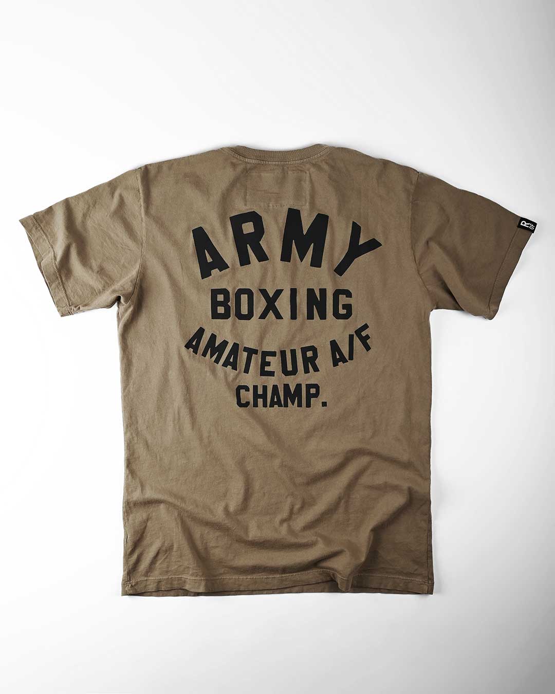 Rocky Marciano Army Boxing Olive Tee - Roots of Fight Canada