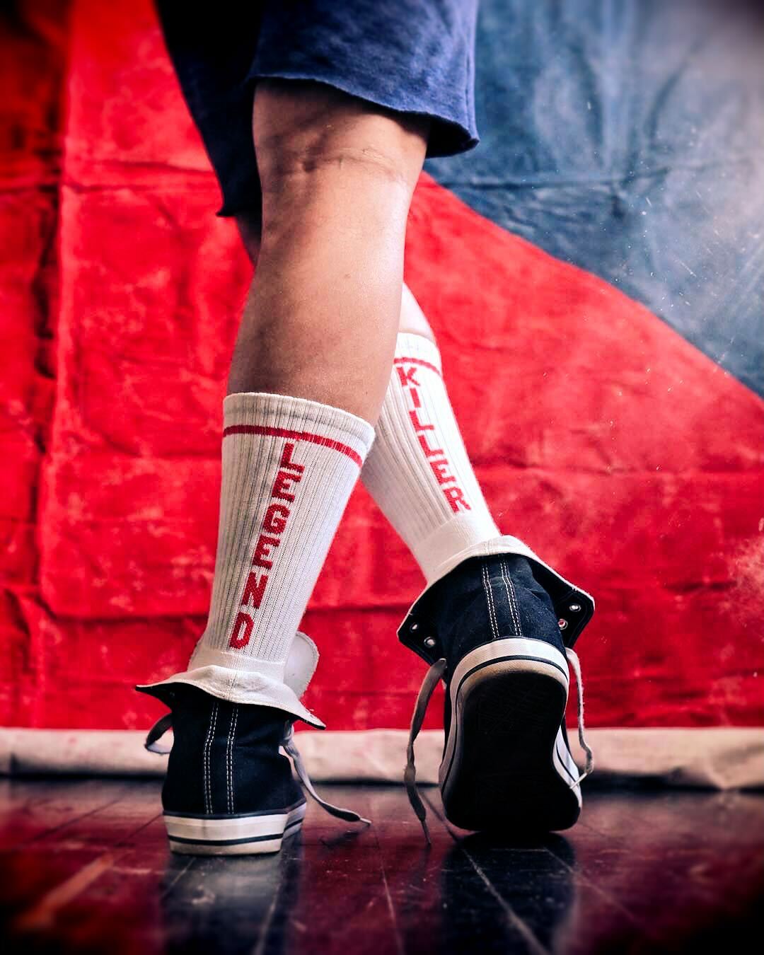 Rowdy Roddy Piper Legend Killer Socks - Roots of Fight Canada