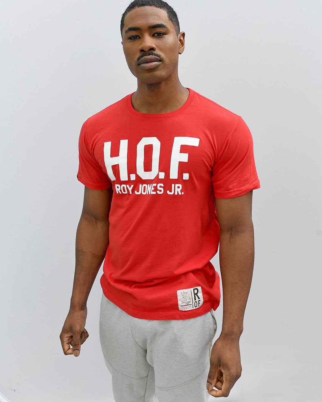 Roy Jones Jr. H.O.F. Red Tee - Roots of Fight Canada