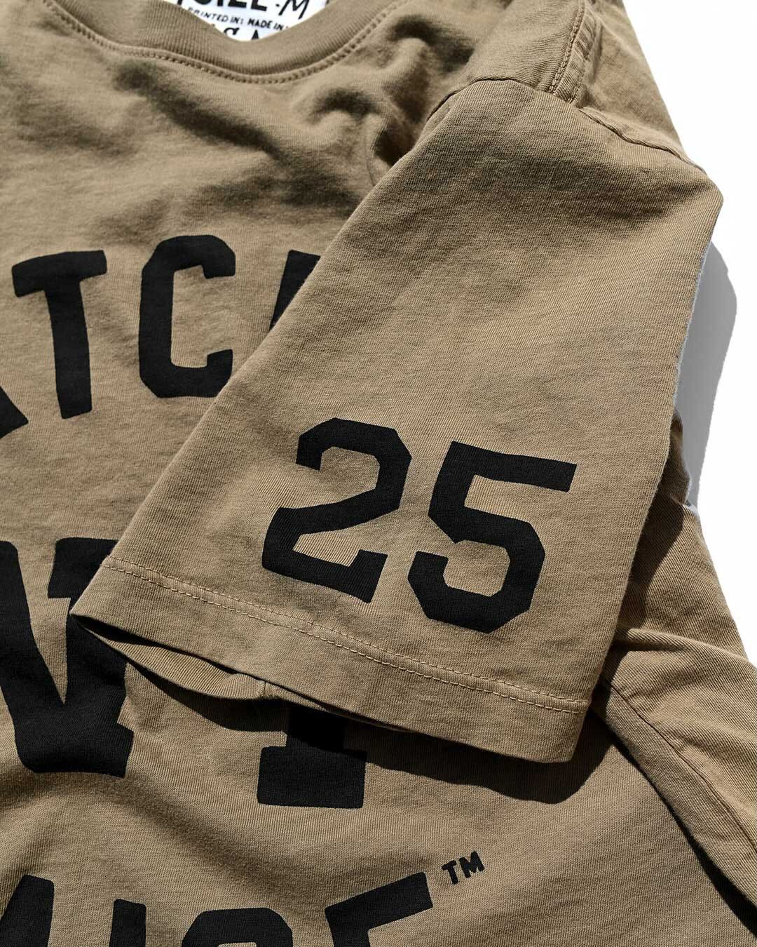 Satchel Paige #24 NY Olive Tee - Roots of Fight Canada