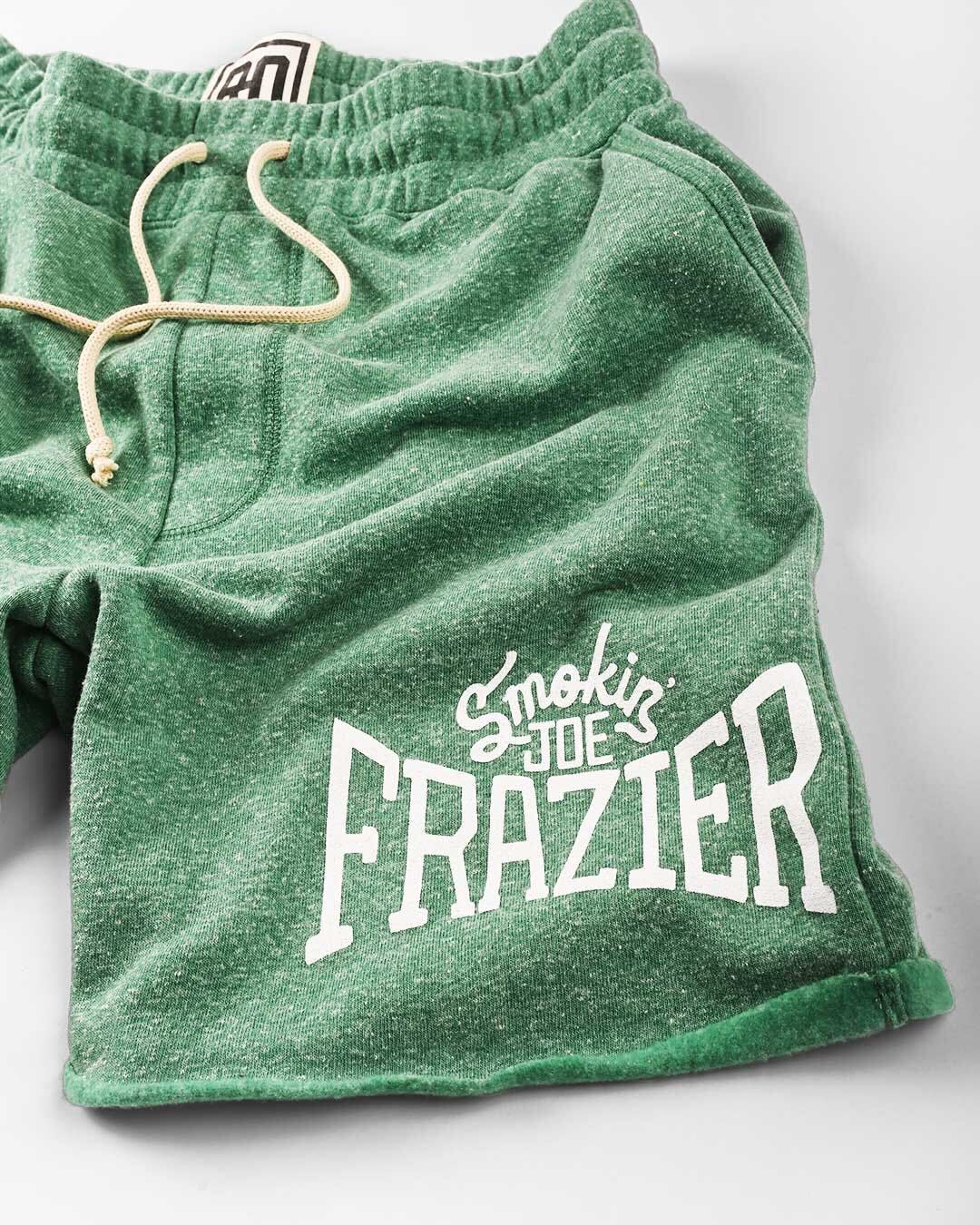 Smokin&#39; Joe Frazier Green Shorts - Roots of Fight Canada
