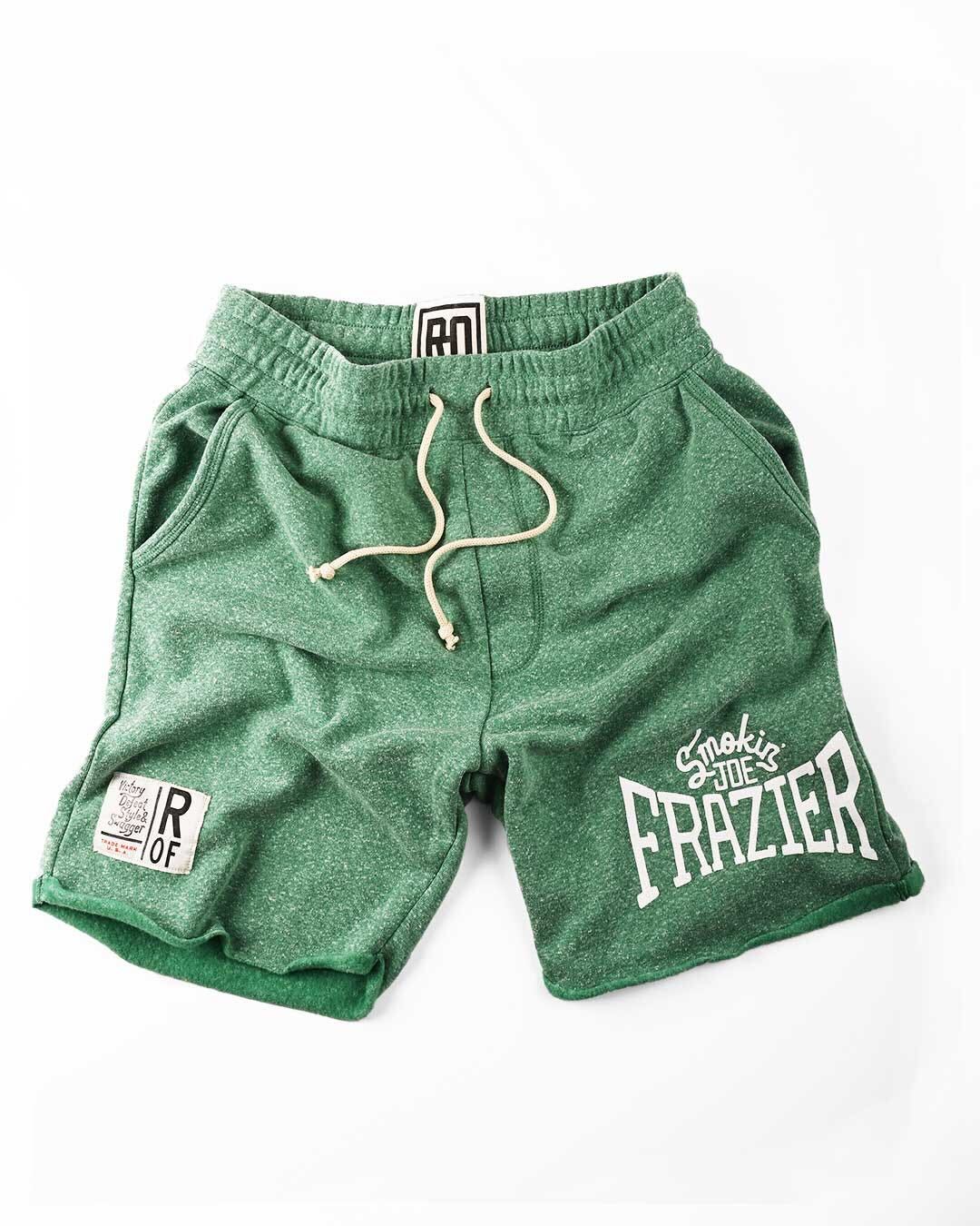 Smokin&#39; Joe Frazier Green Shorts - Roots of Fight Canada