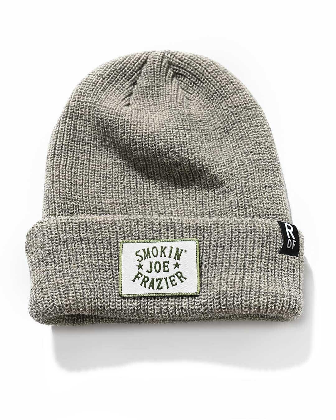 Smokin&#39; Joe Frazier Heather Tan Beanie - Roots of Fight Canada