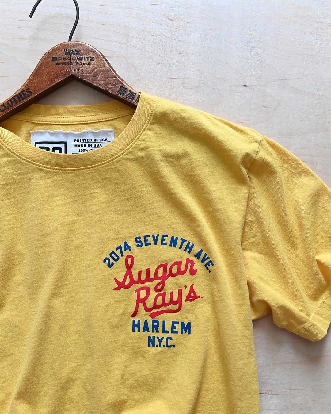 Sugar Ray Robinson Yellow Tee - Roots of Fight