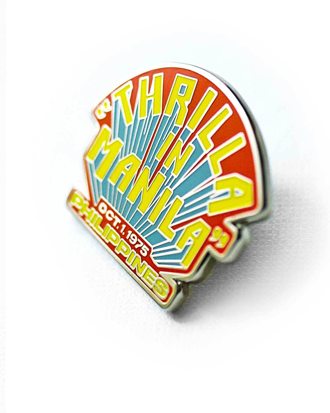 Thrilla in Manila Pin - Roots of Fight Canada