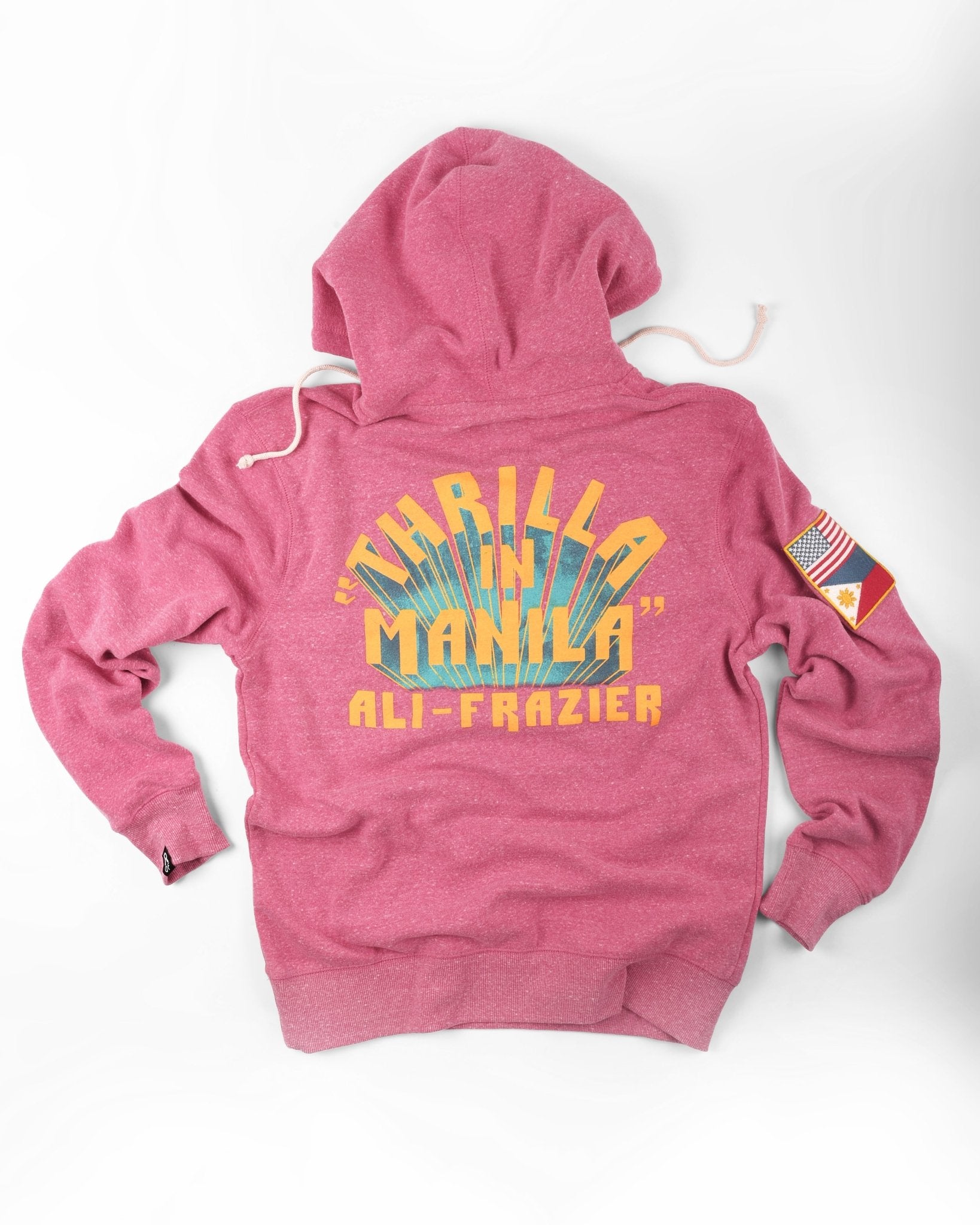 Thrilla in Manila Pink PO Hoody - Roots of Fight Canada