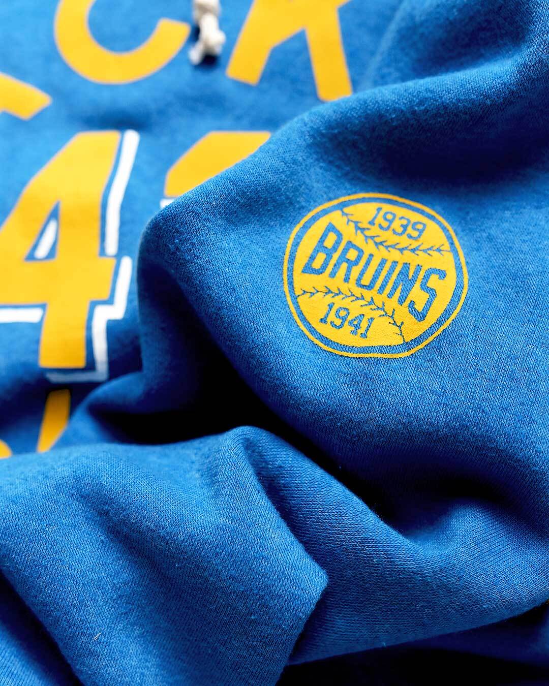 UCLA - Jackie Robinson Baseball Blue PO Hoody - Roots of Fight Canada