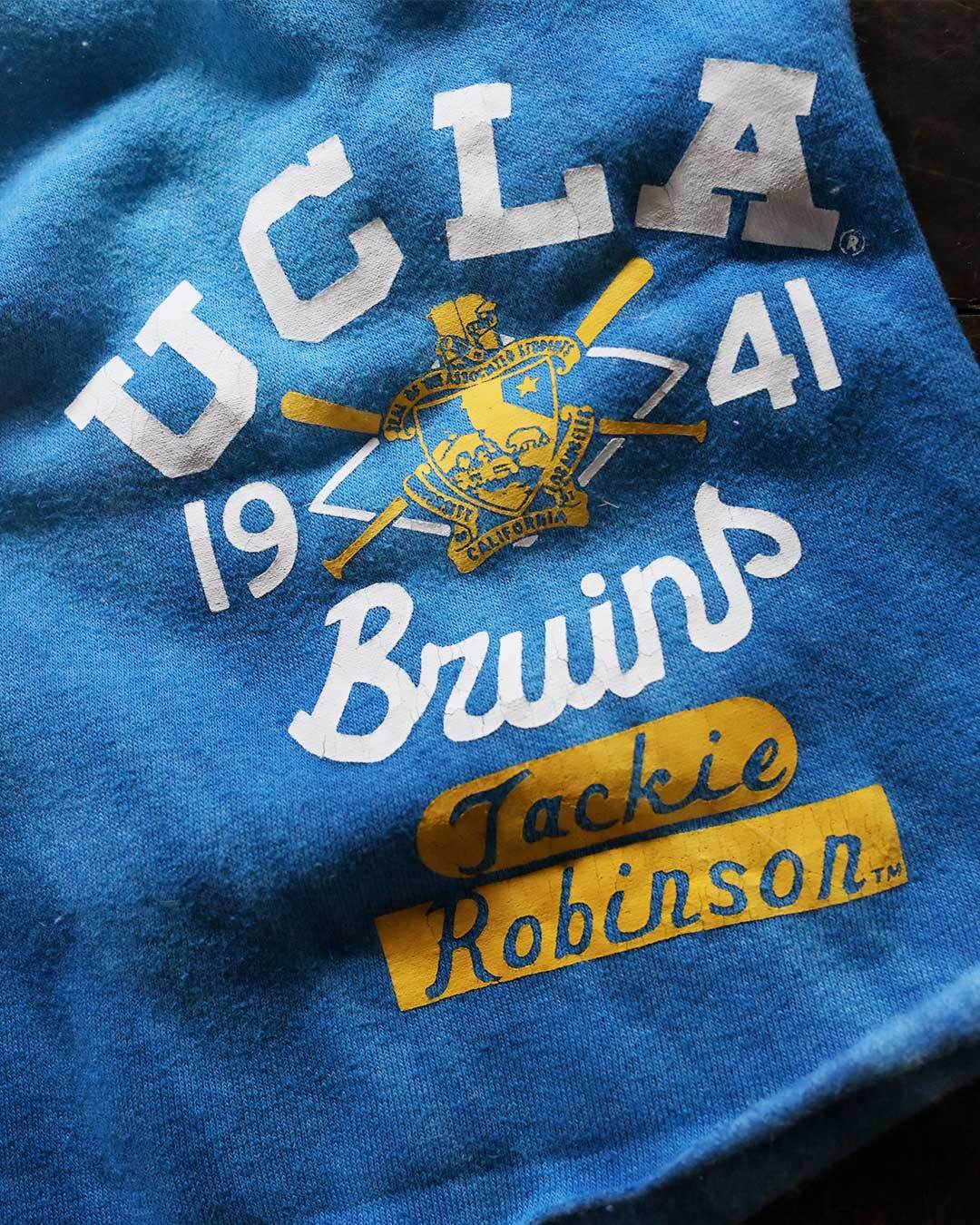 UCLA - Jackie Robinson Baseball Blue Shorts - Roots of Fight Canada
