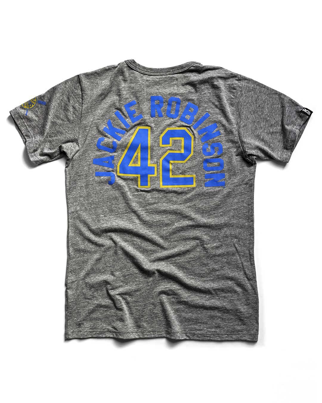 UCLA - Jackie Robinson Baseball Grey Tee - Roots of Fight Canada