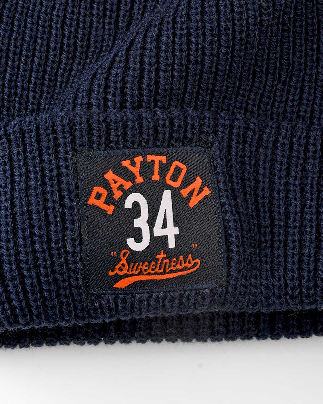 Walter Payton Sweetness Navy Beanie - Roots of Fight International
