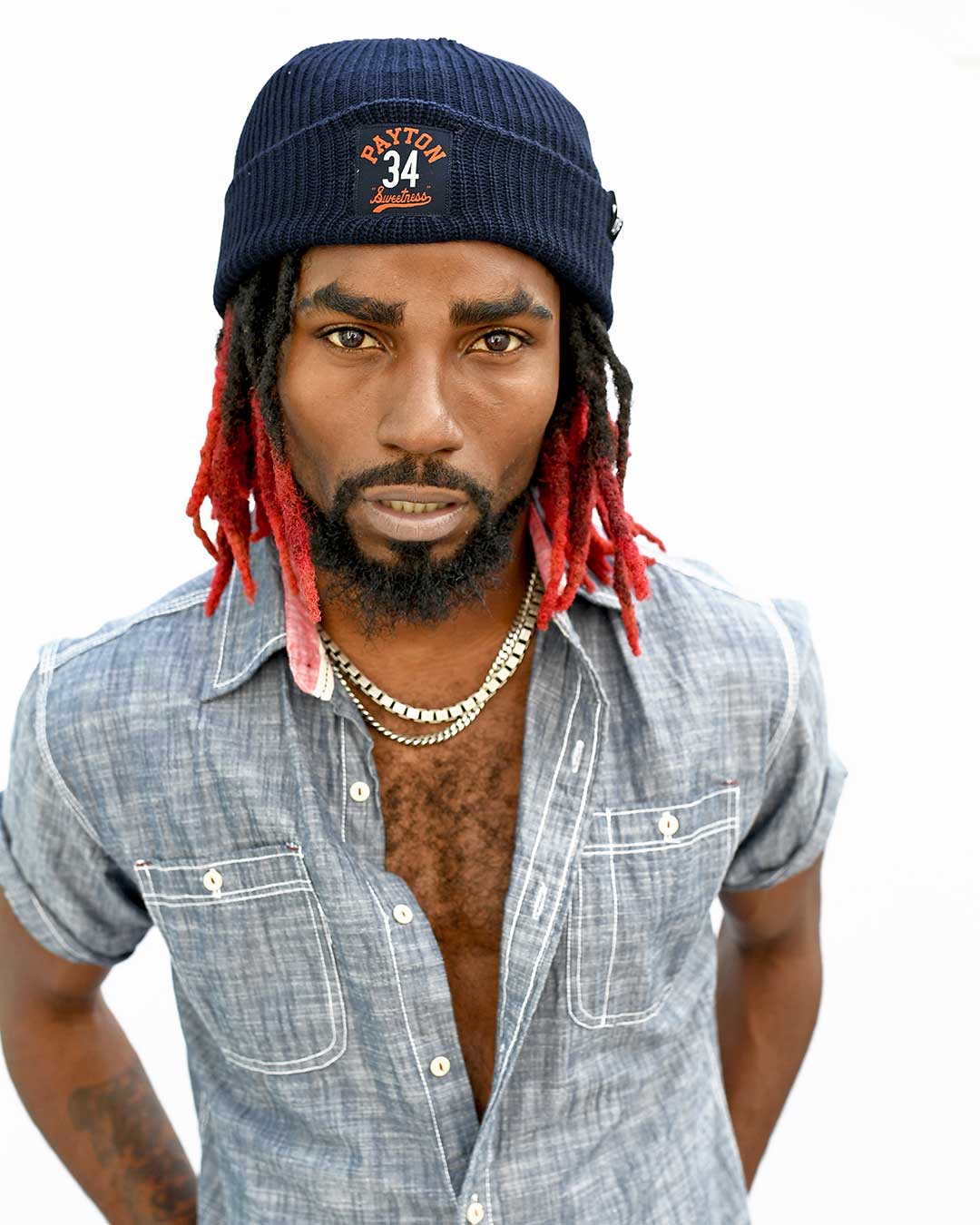 Walter Payton Sweetness Navy Beanie - Roots of Fight International
