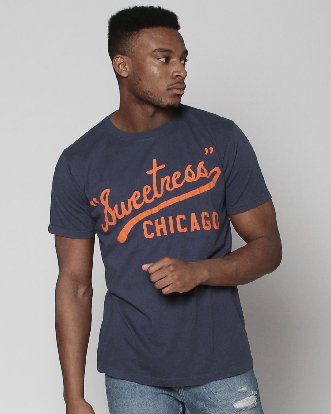 Walter Payton Sweetness Script Tee - Roots of Inc dba Roots of Fight