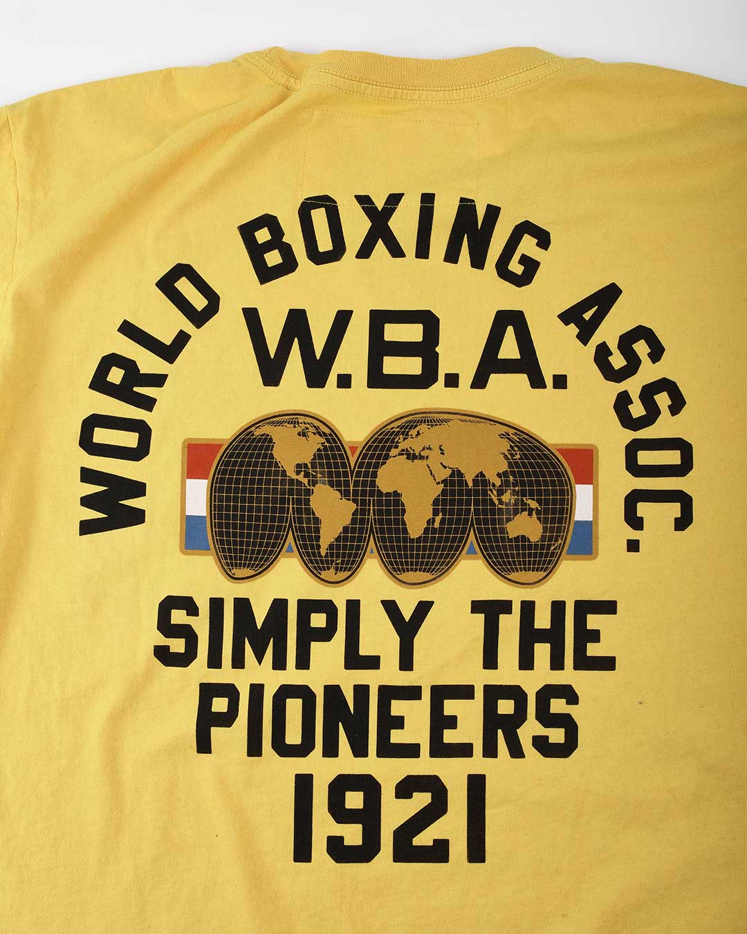 WBA 1921 Simply The Pioneers Yellow Tee - Roots of Fight
