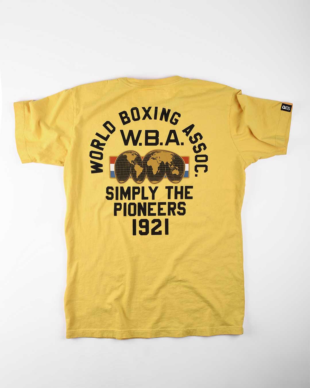 WBA 1921 Simply The Pioneers Yellow Tee - Roots of Fight