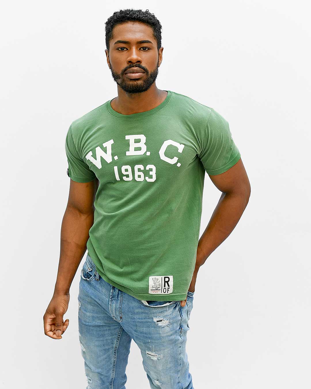 WBC 1963 Hope &amp; Glory Green Tee - Roots of Fight Canada