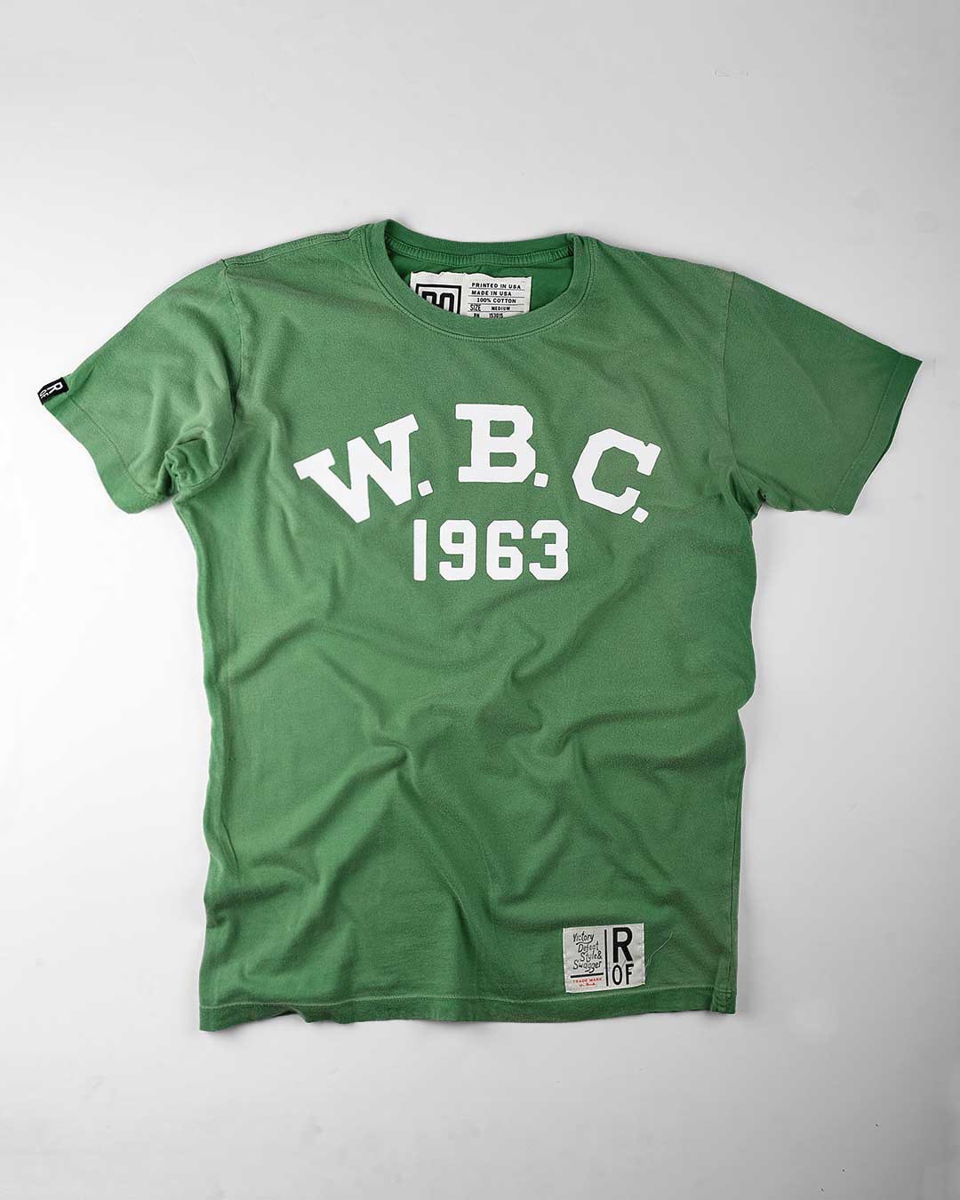 WBC 1963 Hope &amp; Glory Green Tee - Roots of Fight