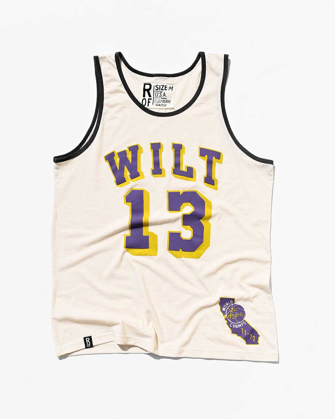 Wilt Chamberlain #13 White Tank - Roots of Fight Canada